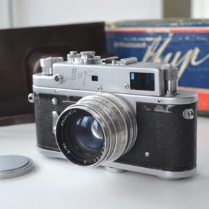 MIR 35mm Soviet Rangefinder Camera JUPITER-8 2/50mm in original box