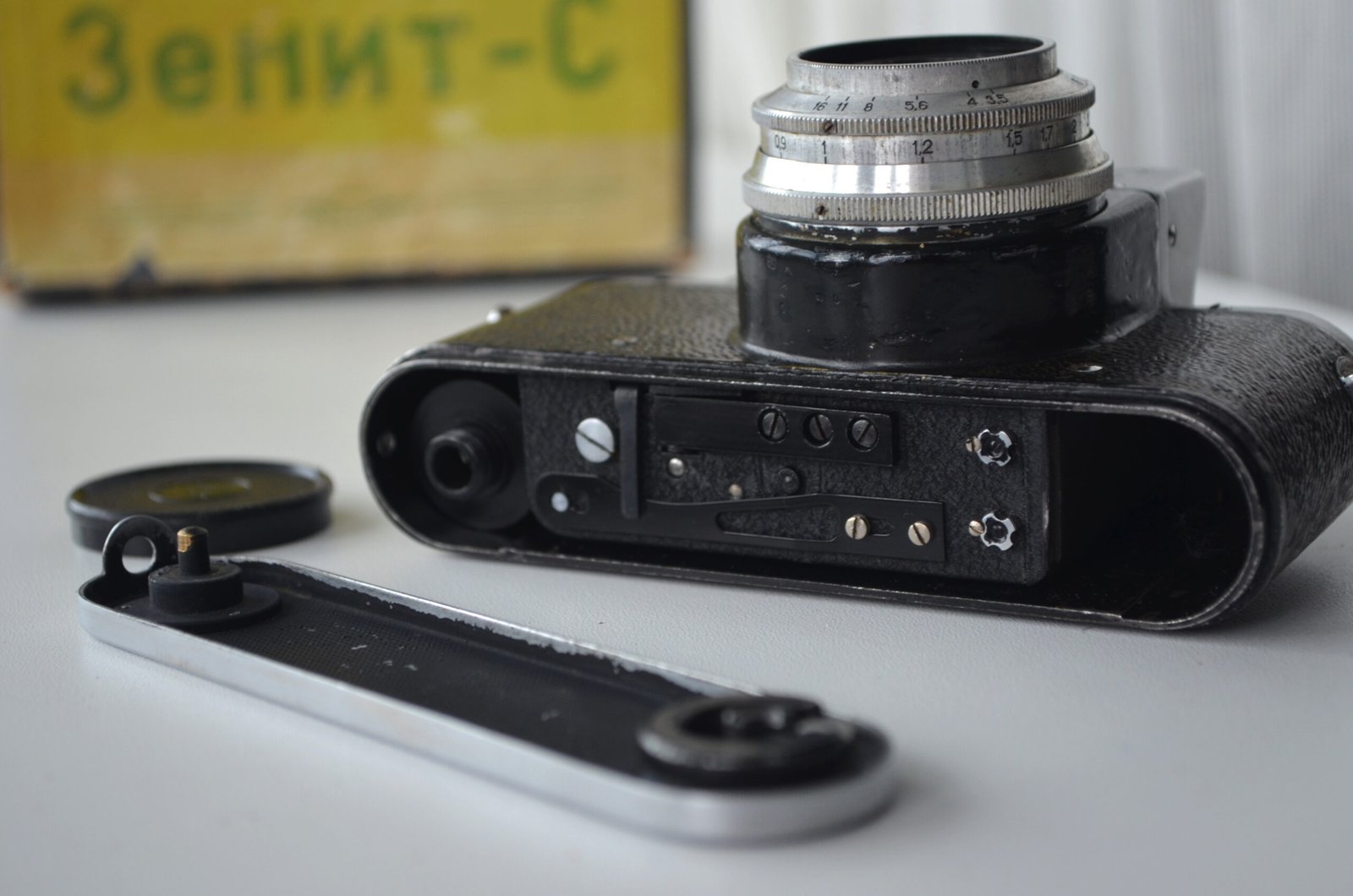 ZENIT C Soviet 35mm SLR Camera Industar 50 3.5/50mm in original box - Image 7