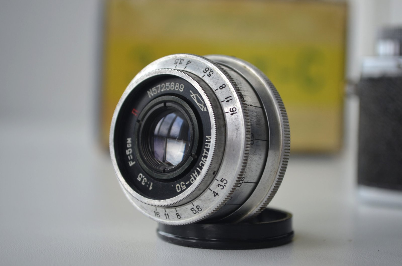 ZENIT C Soviet 35mm SLR Camera Industar 50 3.5/50mm in original box - Image 8