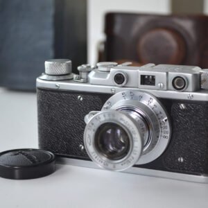 Zorki 1 Soviet Rangefinder Camera 35mm industar 22 50mm s/n 594221
