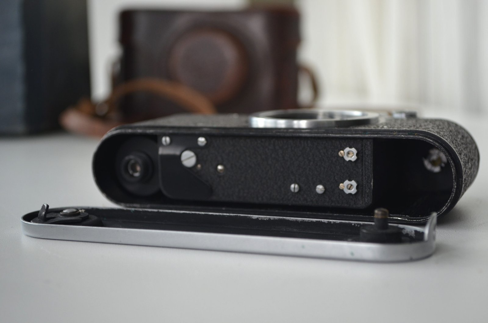 Zorki 1 Soviet Rangefinder Camera 35mm industar 22 50mm s/n 594221 - Image 8