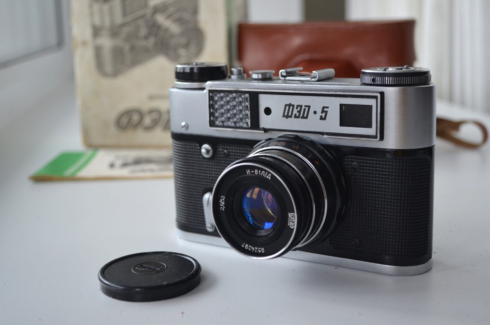 FED 5 in original box with Industar 61 L/D 2.8/53mm