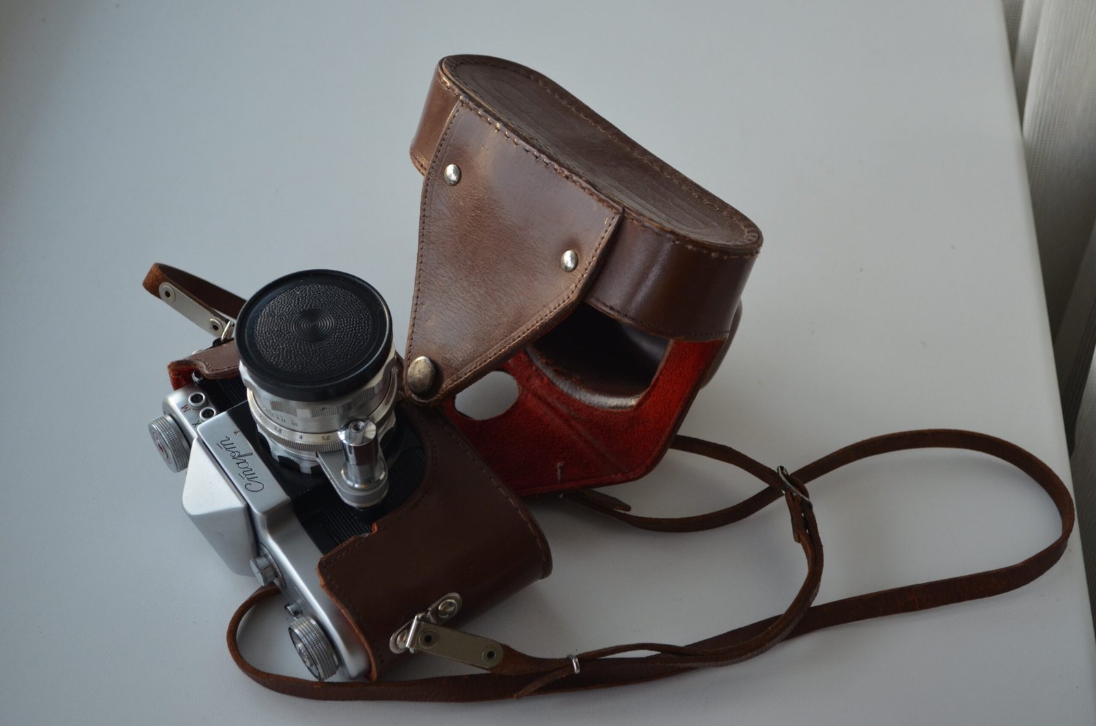 START Soviet Wind-Up 35mm SLR camera Helios-44 2/58 8 blades lens - Image 11