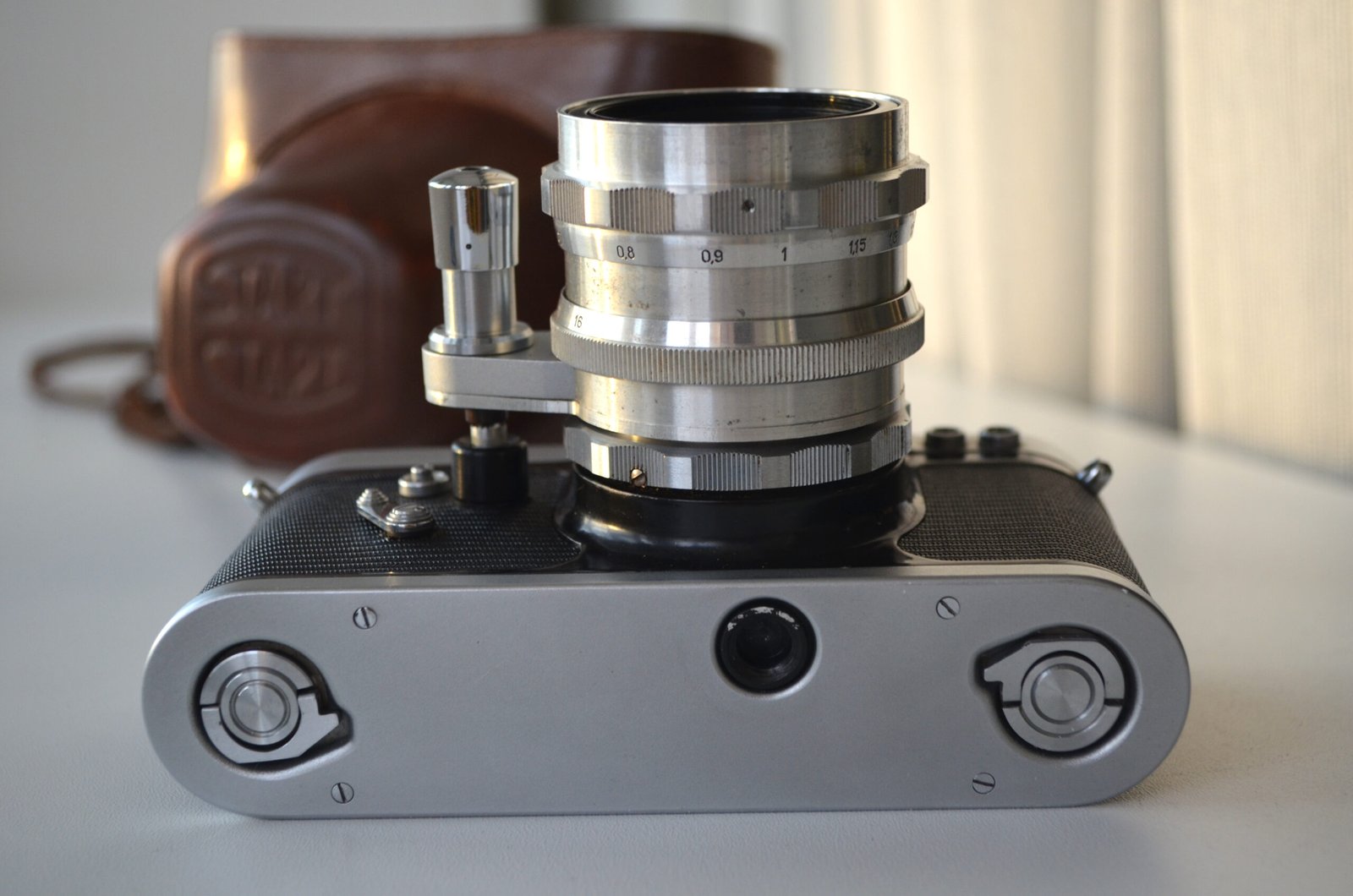 START Soviet Wind-Up 35mm SLR camera Helios-44 2/58 8 blades lens - Image 6