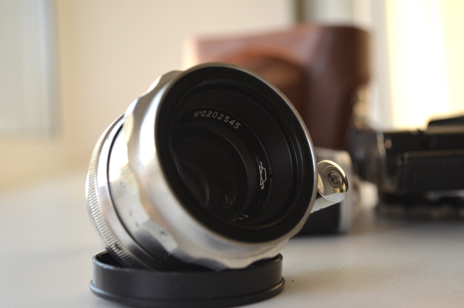 START Soviet Wind-Up 35mm SLR camera Helios-44 2/58 8 blades lens - Image 9