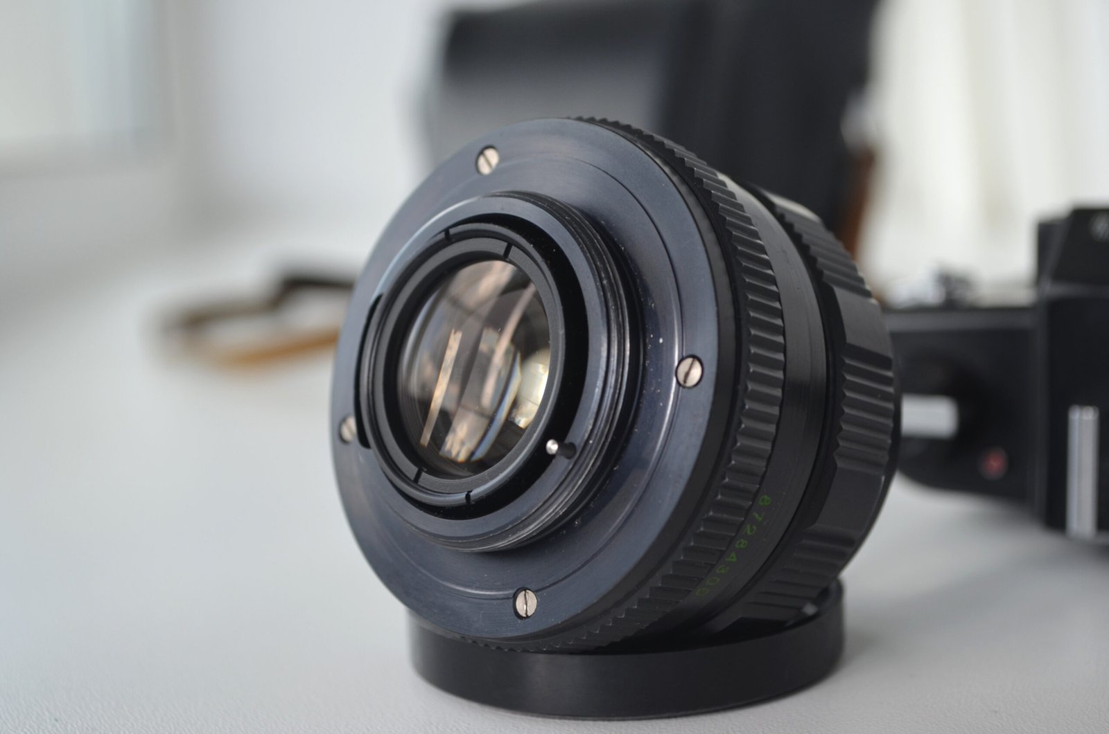 Zenit 19 Soviet 35mm SLR Camera with Helios 44m-4 2/58mm Lens M42 - Image 10