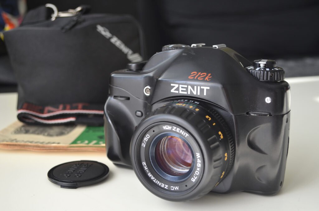 Zenit 212k Soviet 35mm SLR Camera with MC Zenitar K2 2/50mm Pentax