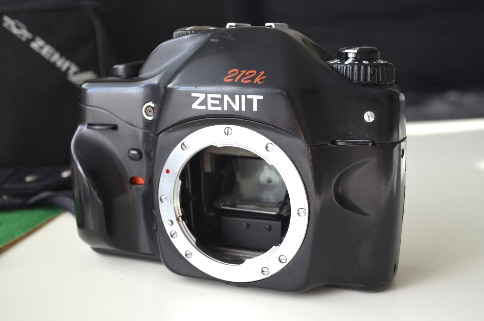 Zenit 212k Soviet 35mm SLR Camera with MC Zenitar K2 2/50mm Pentax K-mount - Image 7