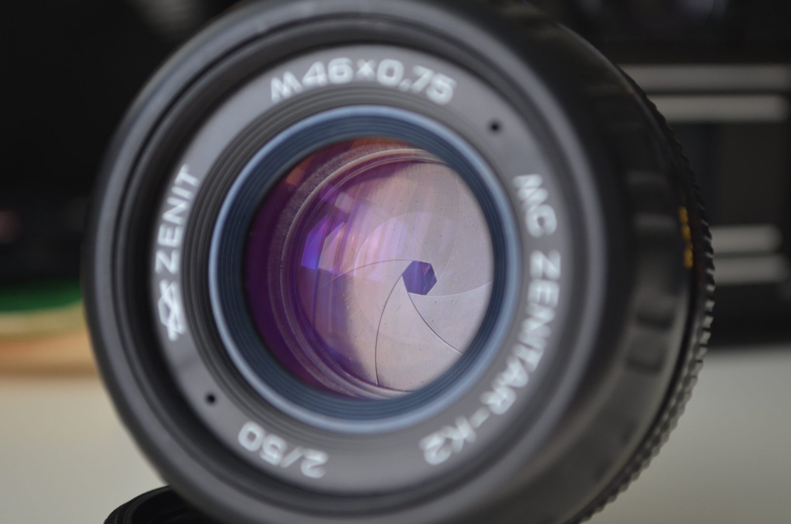 Zenit 212k Soviet 35mm SLR Camera with MC Zenitar K2 2/50mm Pentax K-mount - Image 10