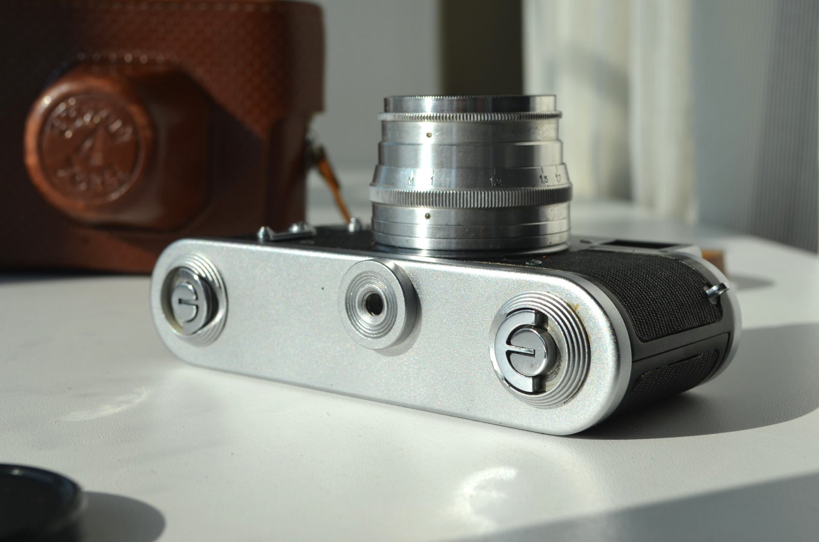 Zorki 4 Soviet Rangefinder Camera 35mm with Jupiter 8 2/50mm S/N 68000120 - Image 4