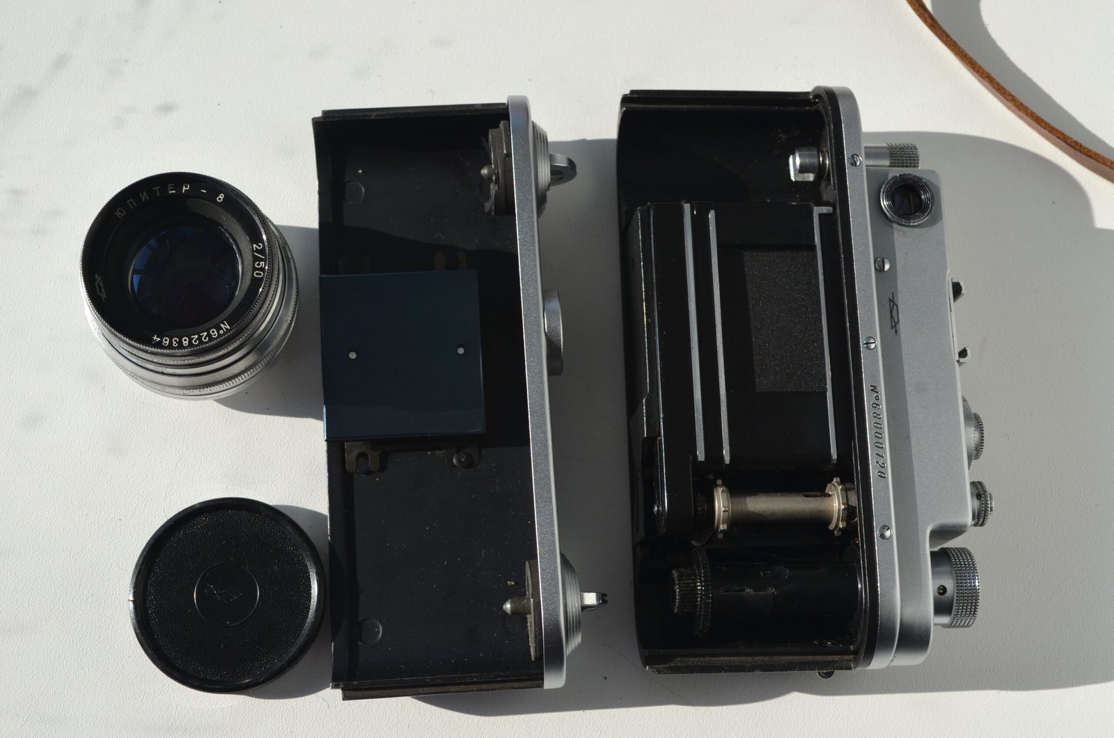 Zorki 4 Soviet Rangefinder Camera 35mm with Jupiter 8 2/50mm S/N 68000120 - Image 5