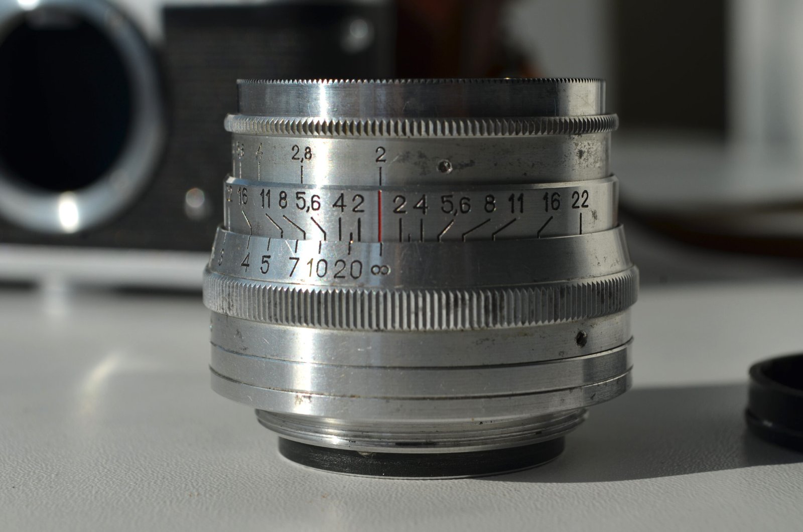 Zorki 4 Soviet Rangefinder Camera 35mm with Jupiter 8 2/50mm S/N 68000120 - Image 8