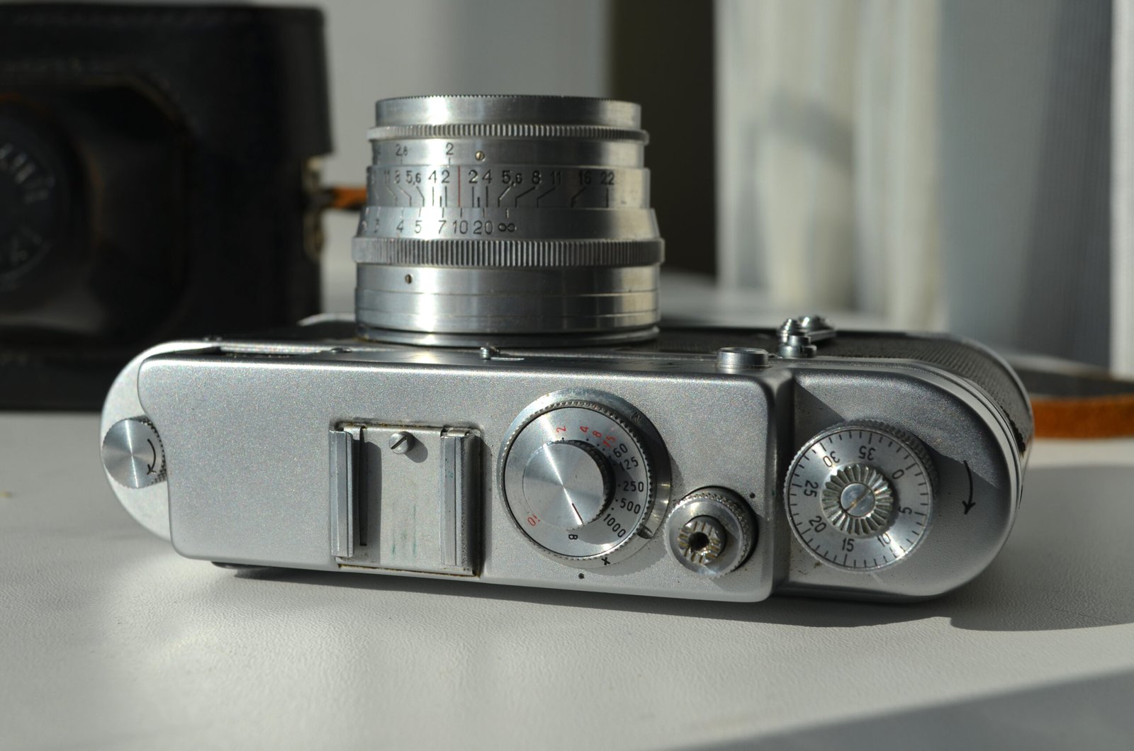 Zorki 4 Soviet Rangefinder Camera 35mm with Jupiter 8 2/50mm S/N 73558798 - Image 3