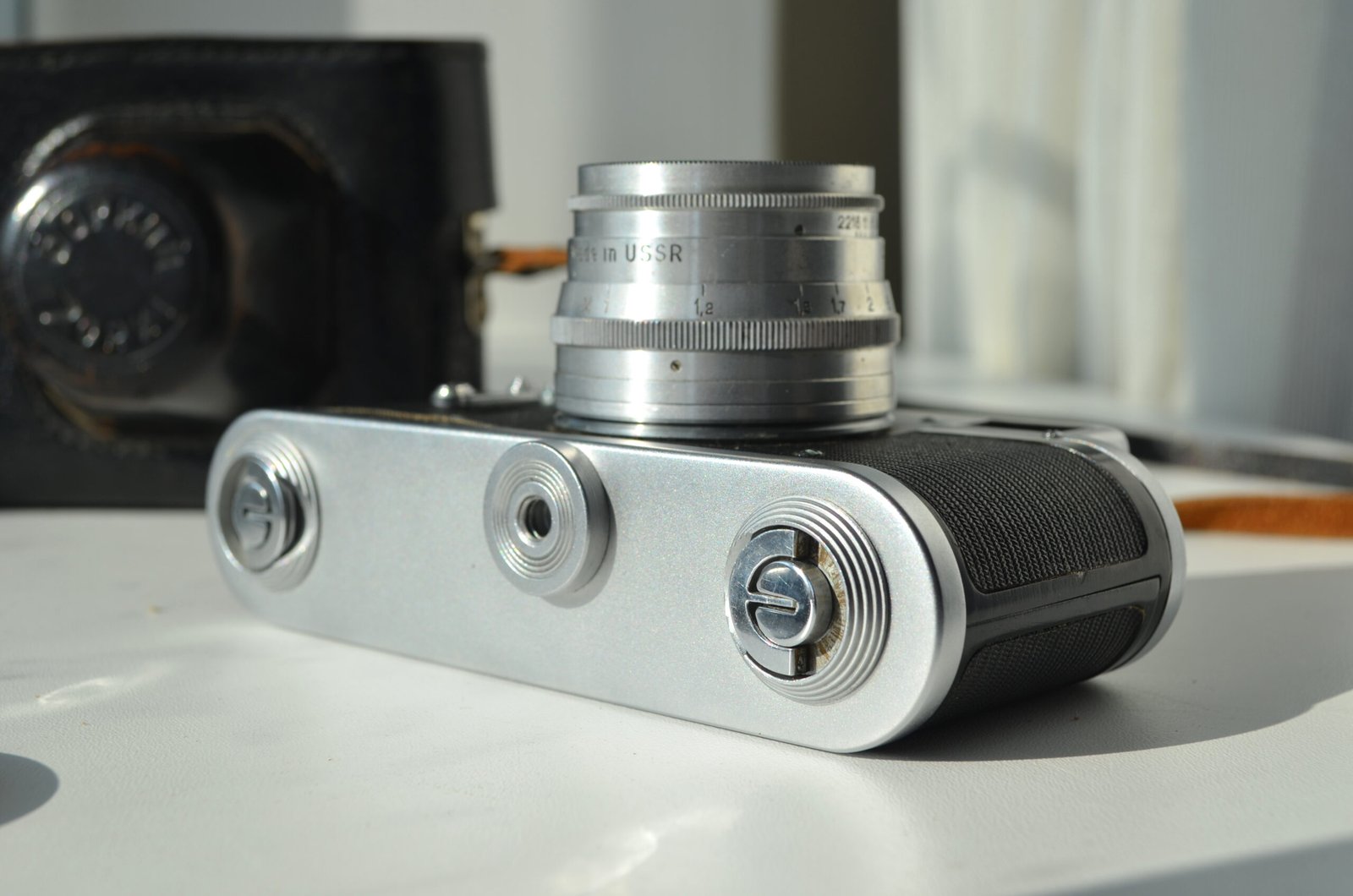 Zorki 4 Soviet Rangefinder Camera 35mm with Jupiter 8 2/50mm S/N 73558798 - Image 4