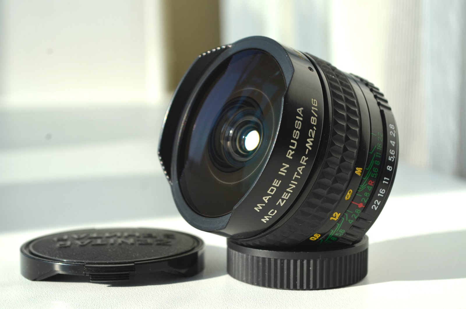 MC Zenitar M 16mm f2.8 Super Wide Fish Eye M42 s/n 113122