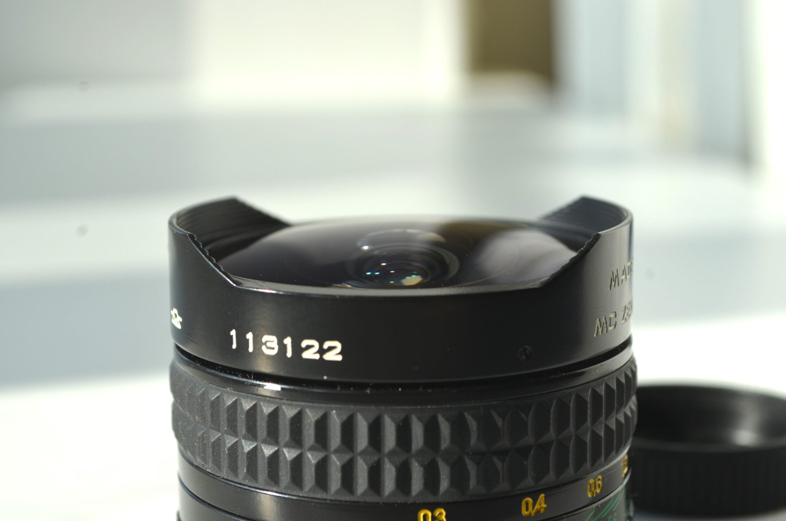 MC Zenitar M 16mm f2.8 Super Wide Fish Eye M42 s/n 113122 - Image 2