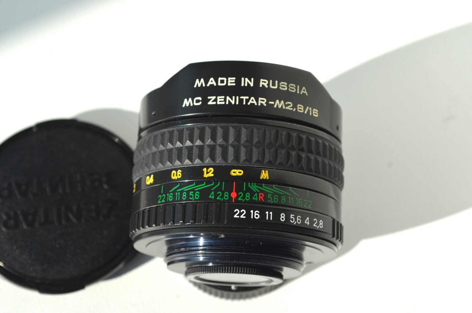 MC Zenitar M 16mm f2.8 Super Wide Fish Eye M42 s/n 113122 - Image 5