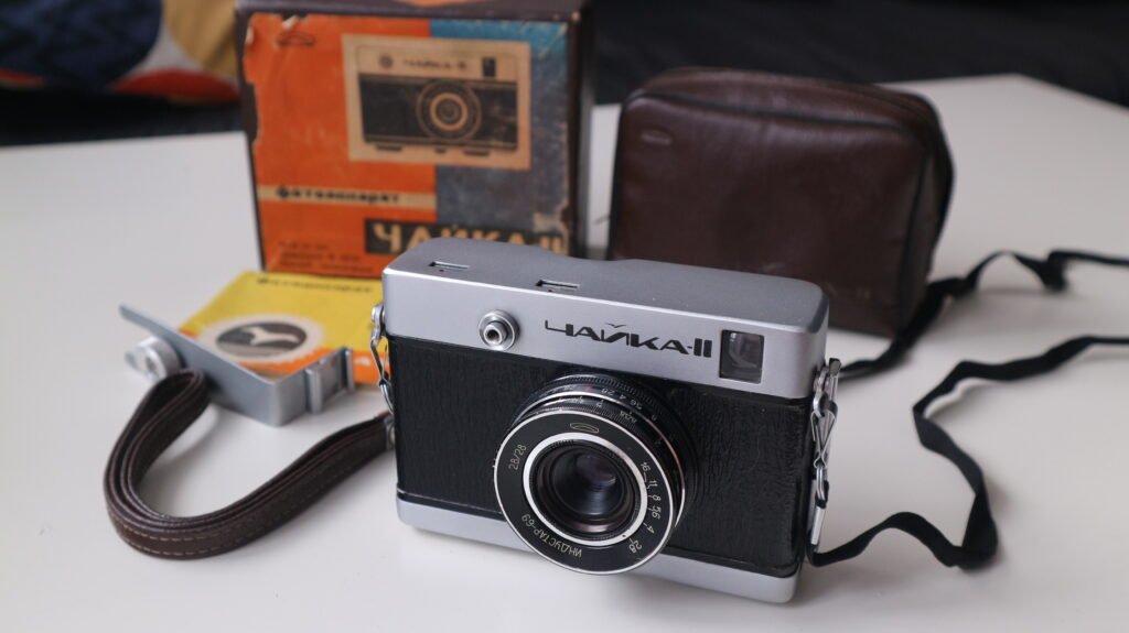 Chaika 2 Industar-69 lens 2.8/28mm USSR Russian camera in box - to