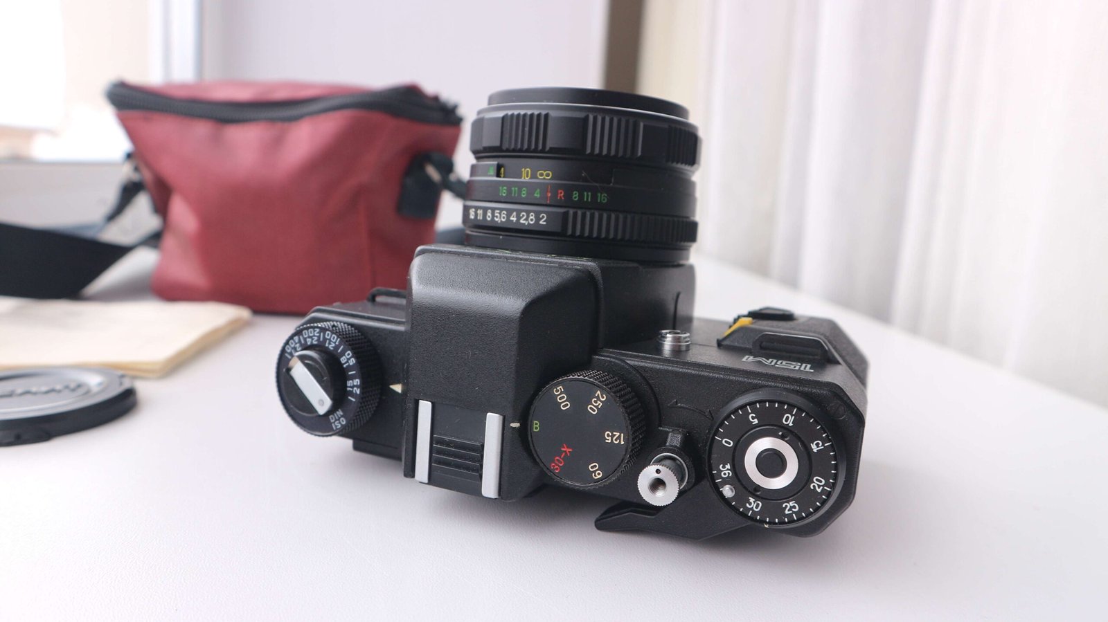 Zenit 15M Soviet 35mm SLR Camera with Helios 44m-6 2/58mm M42 - Image 7