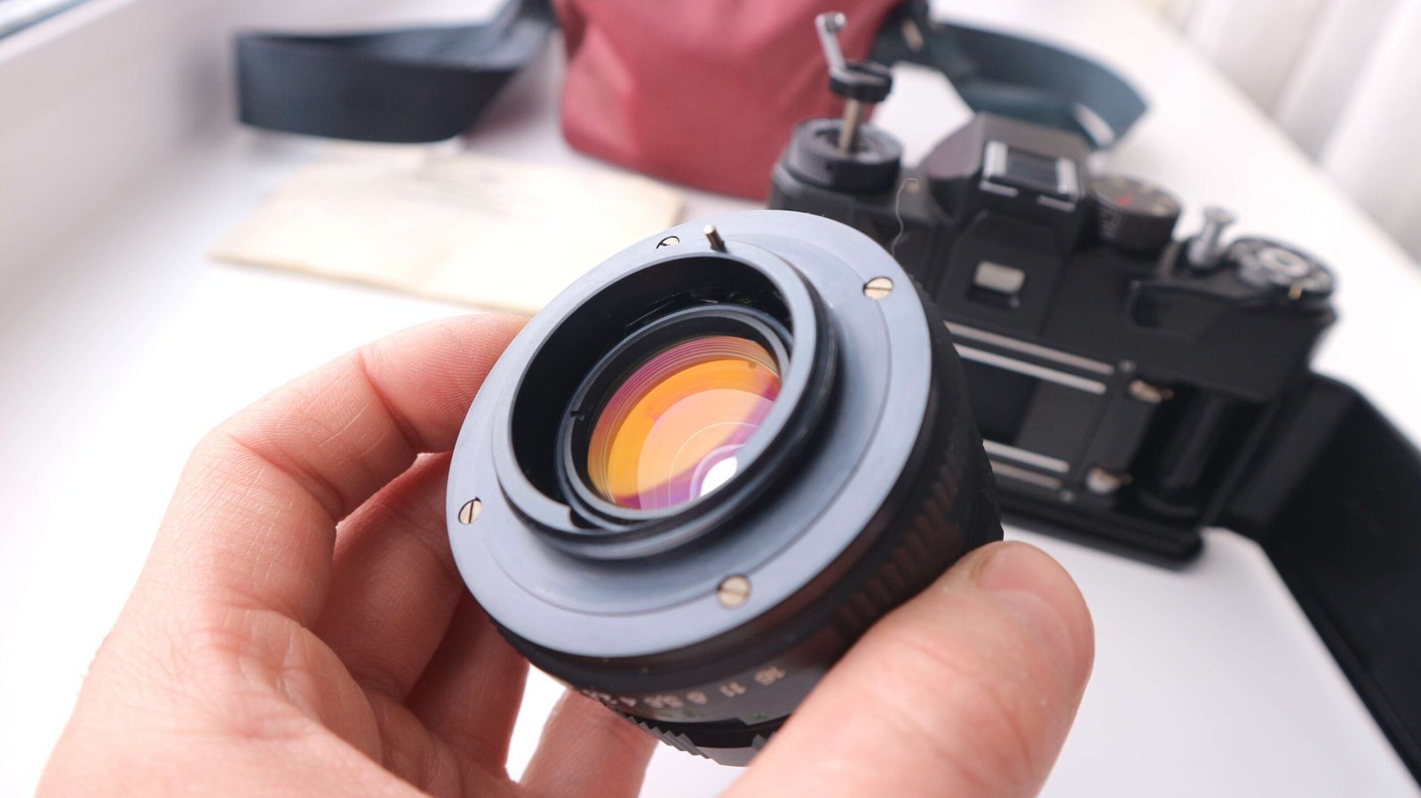 Zenit 15M Soviet 35mm SLR Camera with Helios 44m-6 2/58mm M42 - Image 10