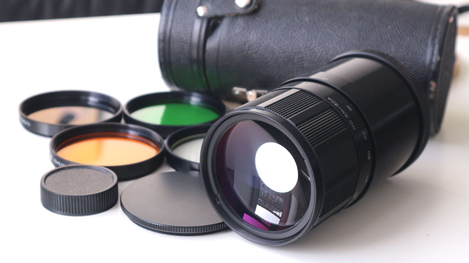 MC 3M-5CA 500mm f/8 Lens USSR MTO Maksutov Mirror Telephoto M42