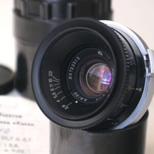 Jupiter-12 35mm f/2.8 Soviet Rangefinder Lens in Kiev-Contax mount