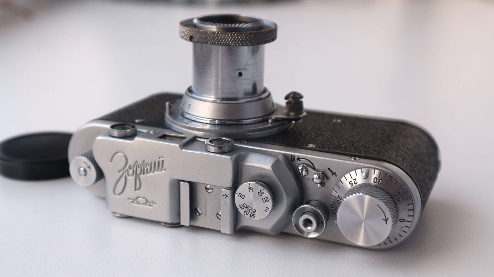 Zorki 1 Soviet Rangefinder Camera 35mm industar 22 50mm s/n 5507341 - Image 3