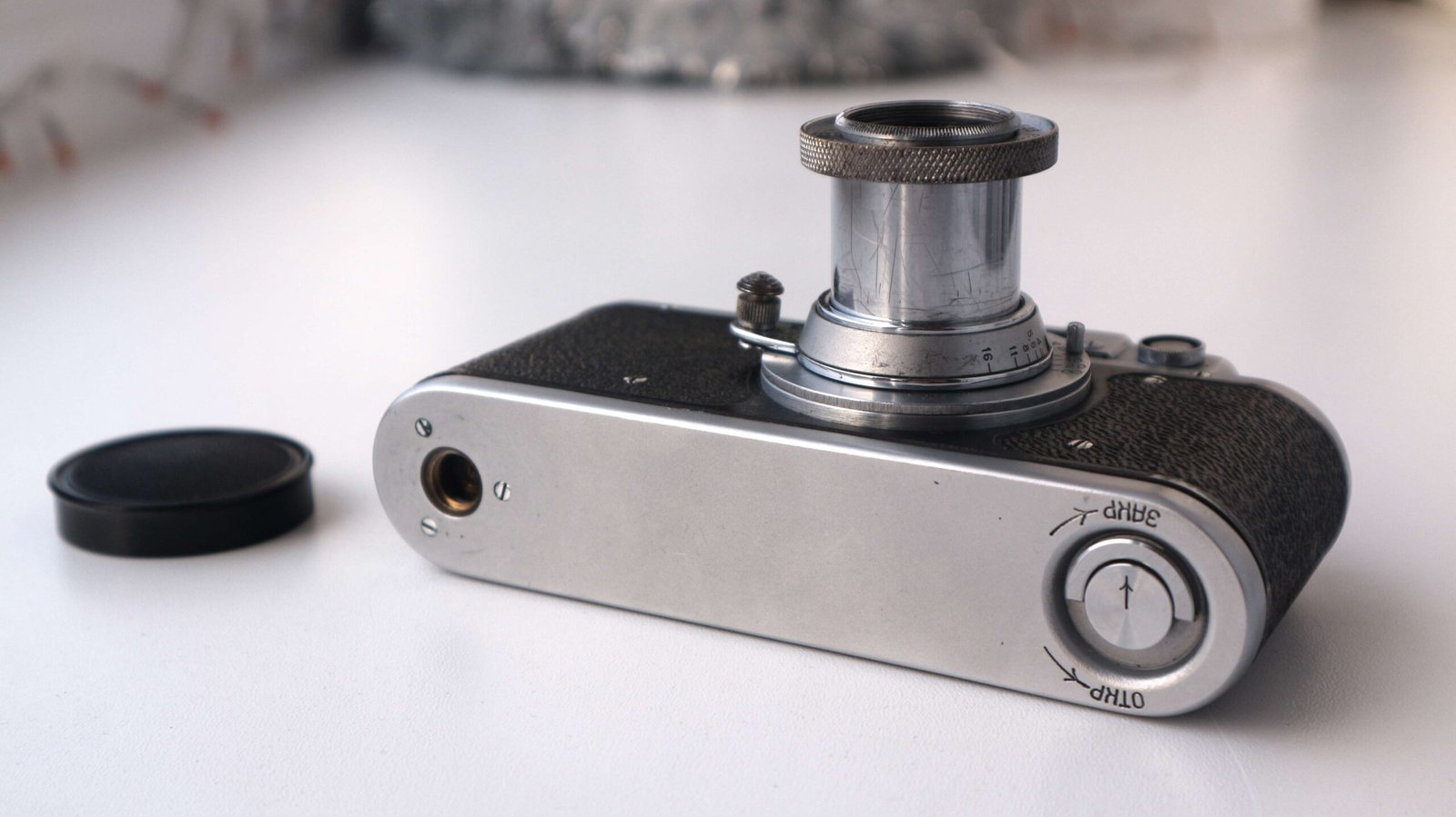 Zorki 1 Soviet Rangefinder Camera 35mm industar 22 50mm s/n 5507341 - Image 4