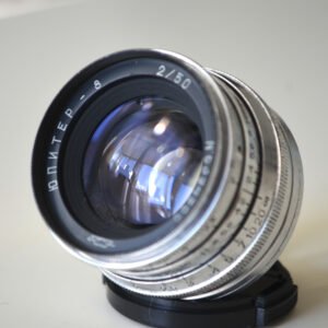 JUPITER 8 2/50mm M39 rangefinder soviet lens s/n 6394966
