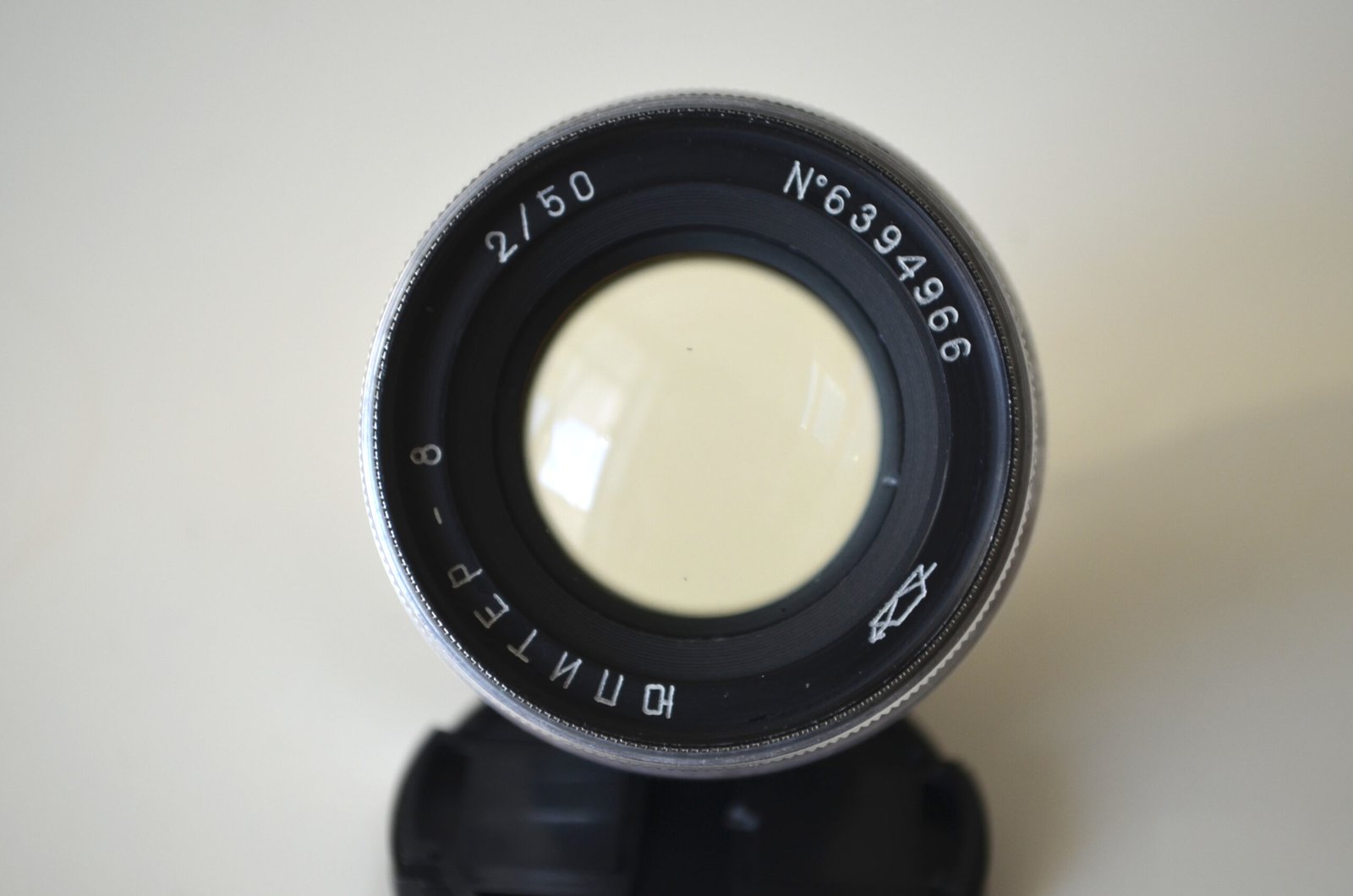 JUPITER 8 2/50mm M39 rangefinder soviet lens s/n 6394966 - Image 4