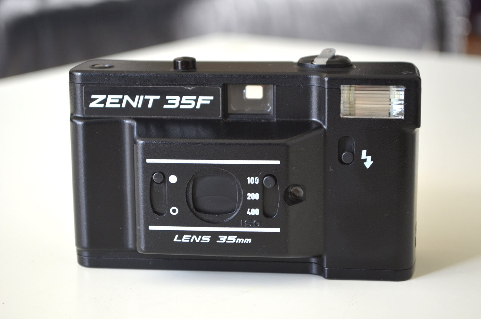 Zenit 35F 35mm Soviet Film Compact Camera s/n 8819635