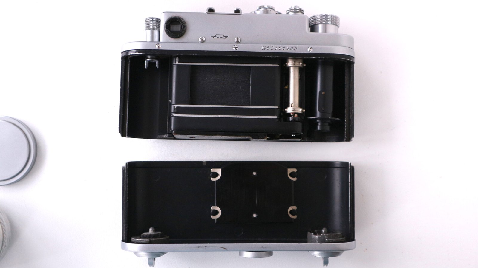 Zorki 4 Soviet Rangefinder Camera 35mm with Jupiter 8 2/50mm S/N 62108502 - Image 5