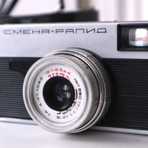 SMENA Rapid Soviet 35mm film camera T-43 f4/40mm lens