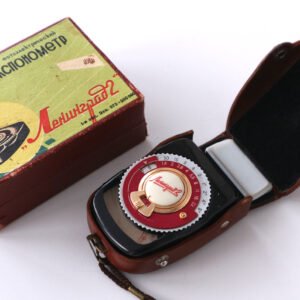Leningrad 2 Soviet Exposure Light meter in original box