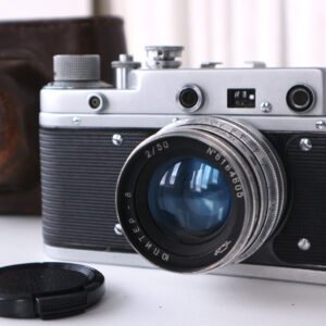 Zorki C Soviet Rangefinder Camera 35mm with Jupiter 8 2/50mm S/N 57017889