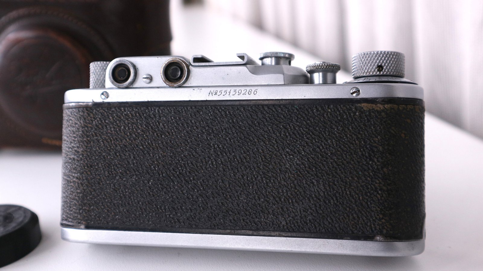 Zorki 1 Soviet Rangefinder Camera 35mm industar 22 50mm s/n 55139286 - Image 2