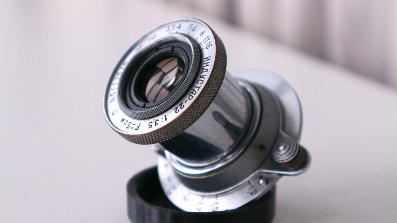 Zorki 1 Soviet Rangefinder Camera 35mm industar 22 50mm s/n 55139286 - Image 8