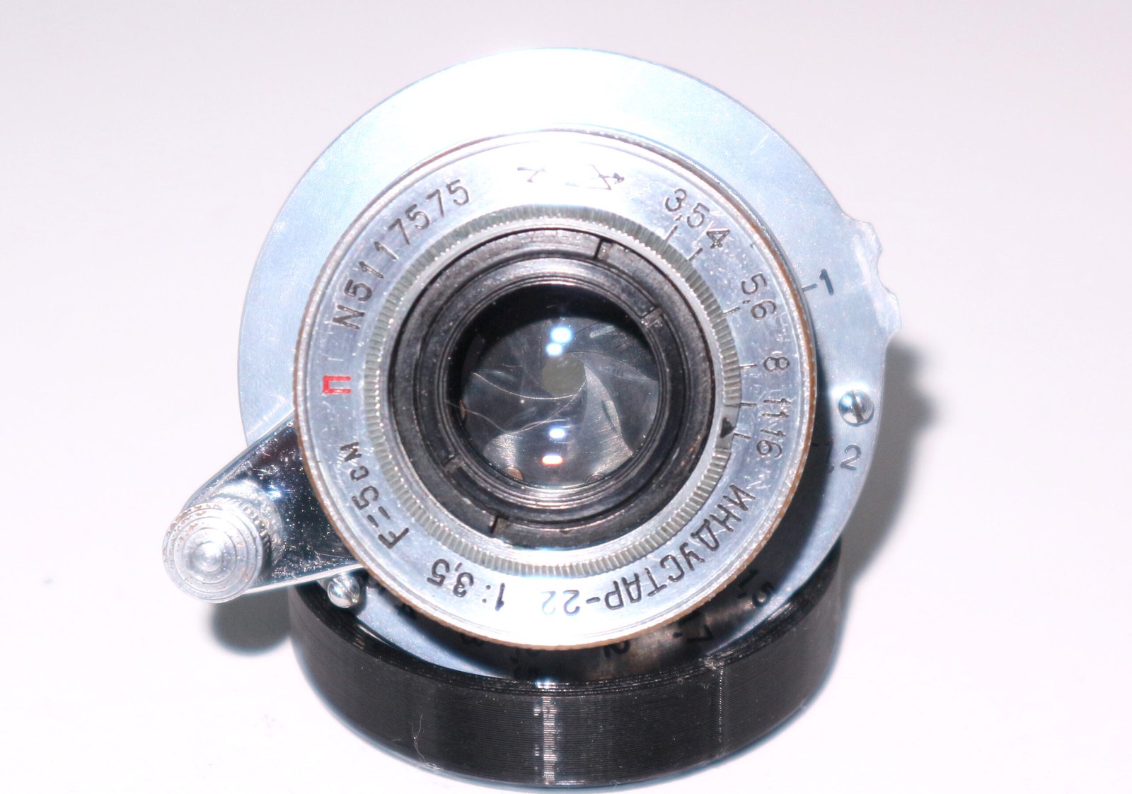 Zorki 1 Soviet Rangefinder Camera 35mm industar 22 50mm s/n 55139286 - Image 12