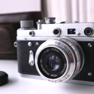 Zorki 2-с Soviet Rangefinder Camera 35mm with Industar 50 3.5/50mm S/N 5892801