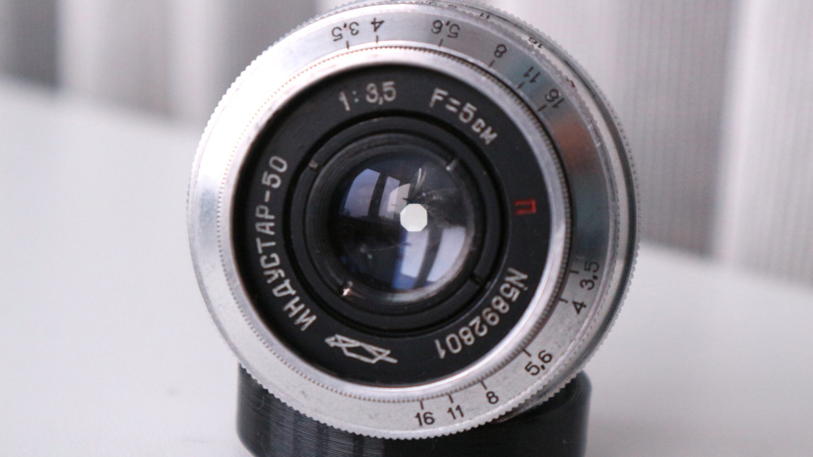 Zorki 2-с Soviet Rangefinder Camera 35mm with Industar 50 3.5/50mm S/N 5892801 - Image 9