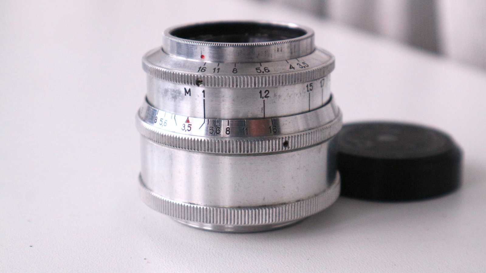 Zorki 2-с Soviet Rangefinder Camera 35mm with Industar 50 3.5/50mm S/N 5892801 - Image 11