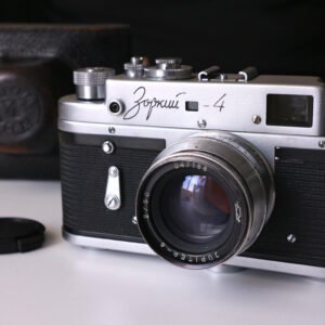 Zorki 4 Soviet Rangefinder Camera 35mm with Jupiter 8 2/50mm S/N 70157440