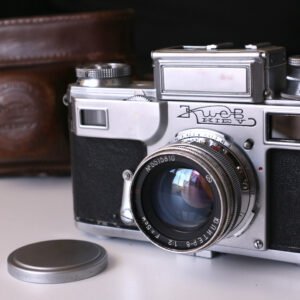 KIEV 3a 35mm RF camera Jupiter 8 2/50mm lens s/n 556627 (1955)