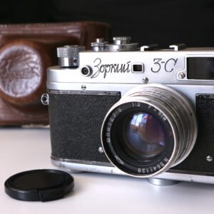 Zorki 3C Soviet Rangefinder Camera 35mm with Jupiter 8 2/50mm S/N 5645153