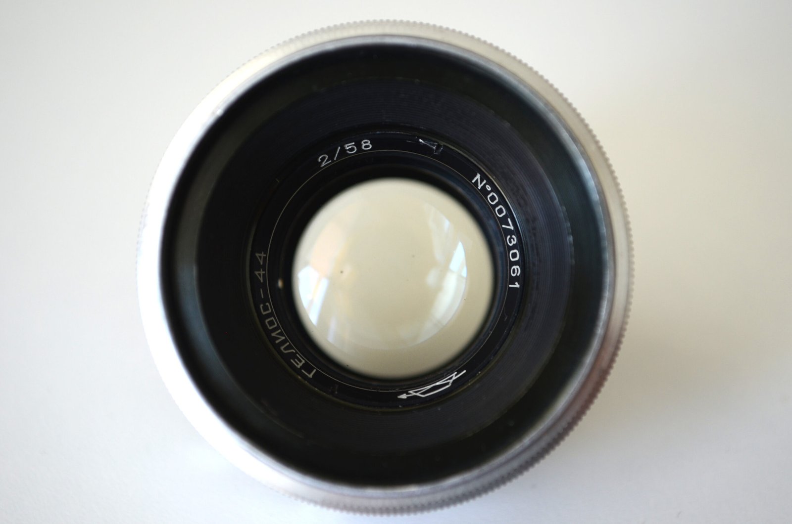 Rare HELIOS 44 KMZ Lens M39 Silver 13 blades S/N 0073061 - Image 5