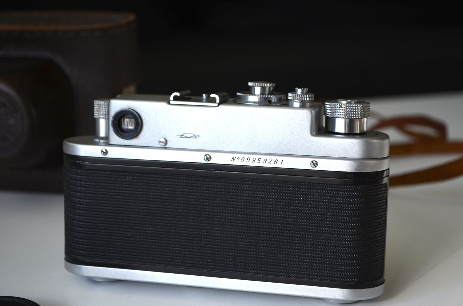 Zorki 4 35mm rangefinder camera Jupiter-8 f2 50mm №69953261 - Image 4