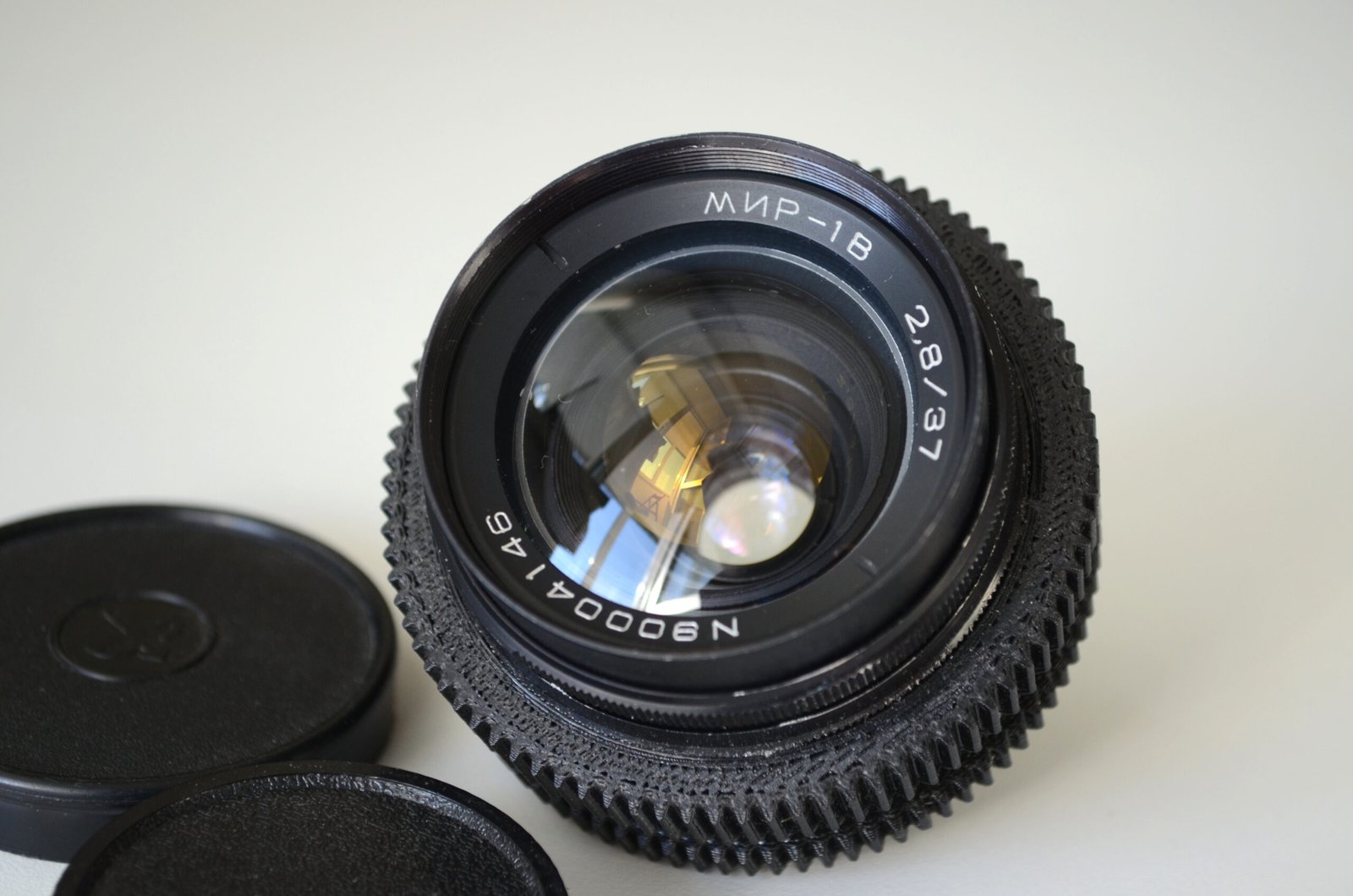 Cine-mod Mir 1B 37mm f2.8 m42 Focus+Aperture Gears №90004146
