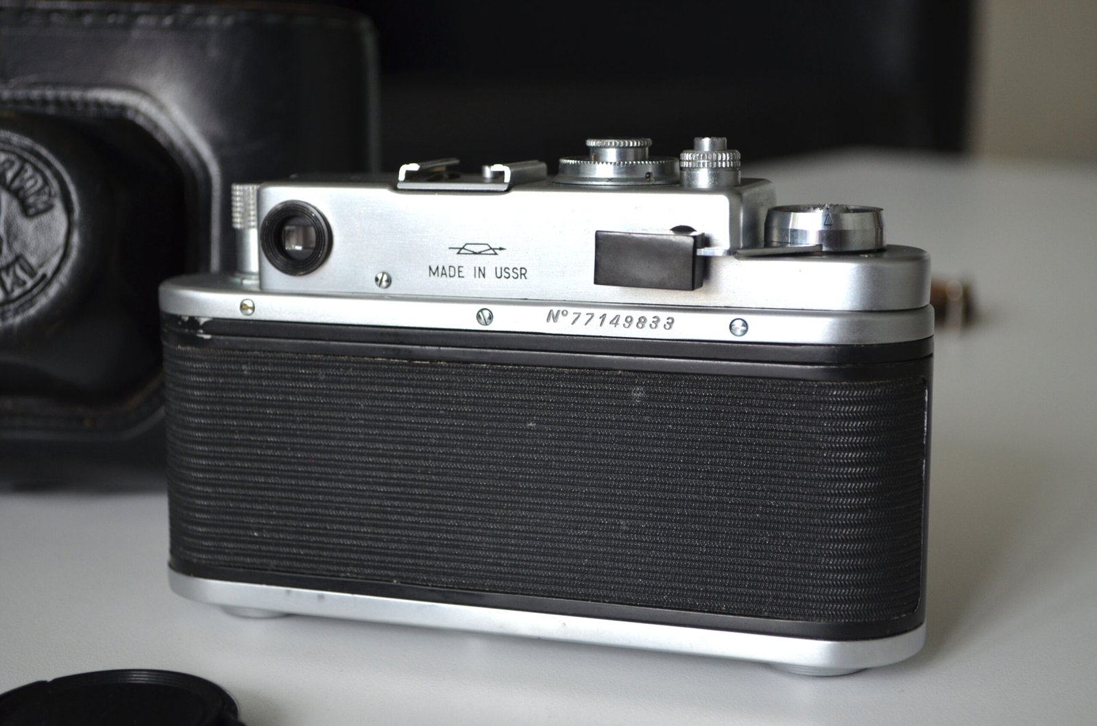 Zorki 4k Soviet Rangefinder Camera 35mm with Jupiter 8 2/50mm S/N 77149833 - Image 5