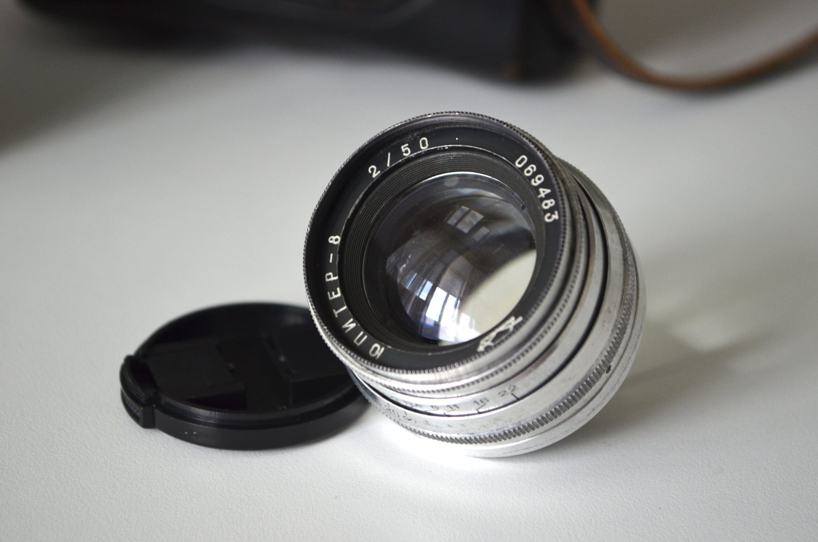 Zorki 4k Soviet Rangefinder Camera 35mm with Jupiter 8 2/50mm S/N 77149833 - Image 8