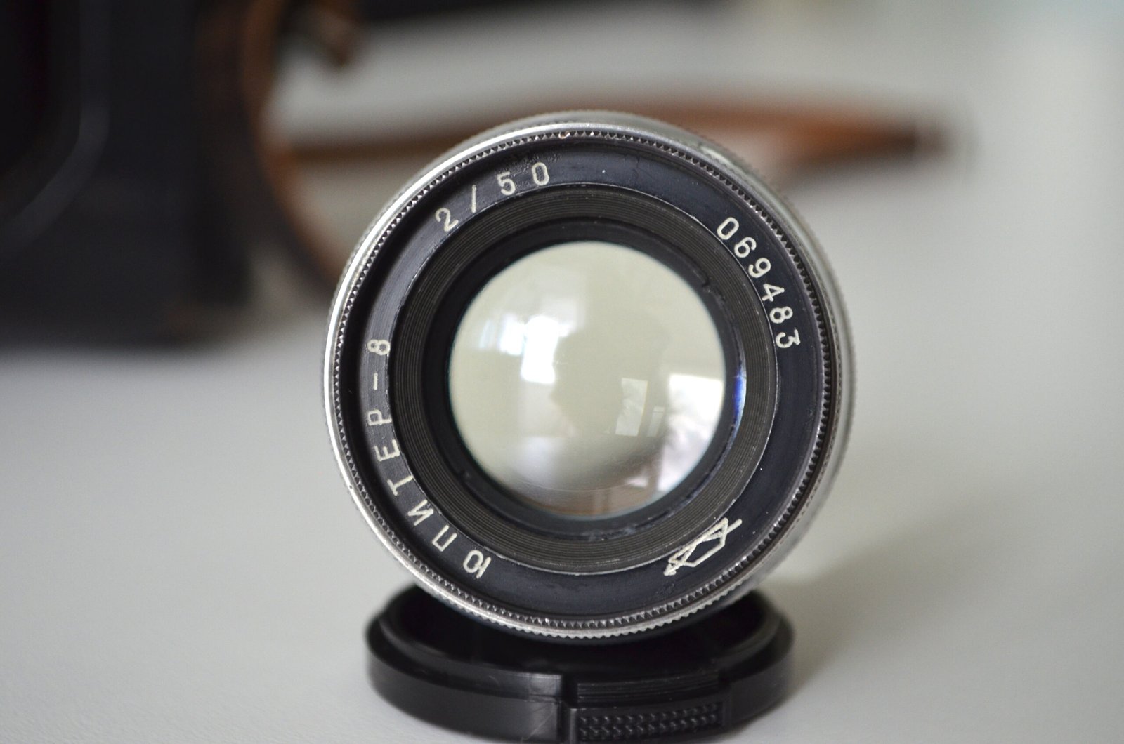 Zorki 4k Soviet Rangefinder Camera 35mm with Jupiter 8 2/50mm S/N 77149833 - Image 9